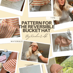 Reversible Bucket Hat Crochet Pattern - Image 1