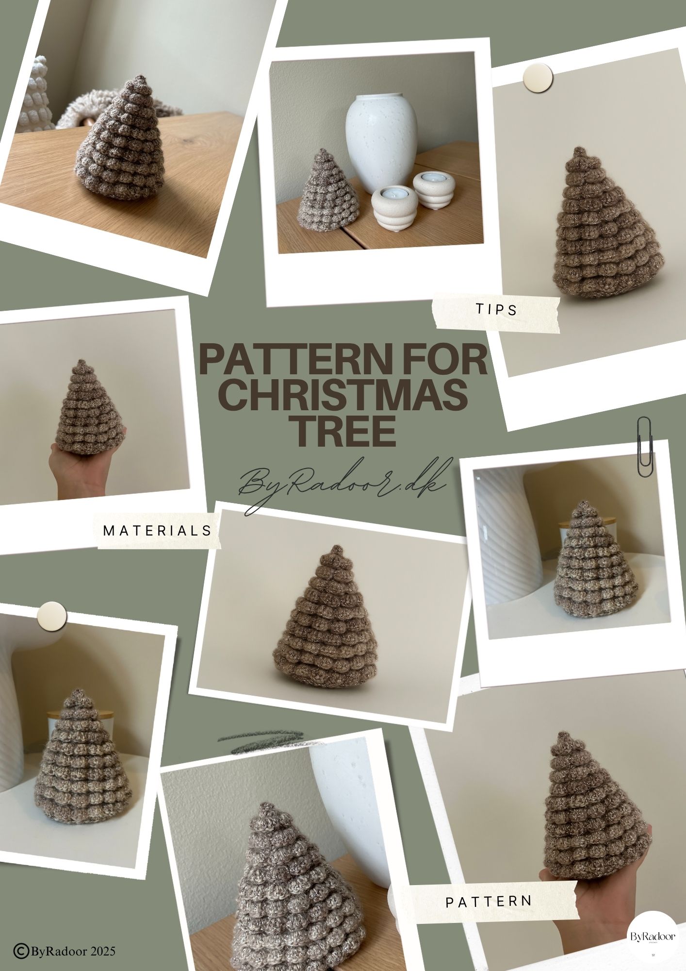 Christmas Tree Crochet Pattern - Image 1