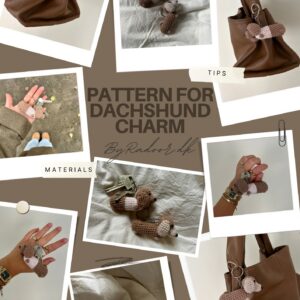 Dachshund Charm Crochet Pattern - Image 1