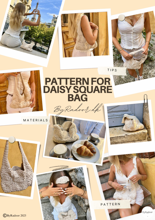 Daisy Square Bag Crochet Pattern