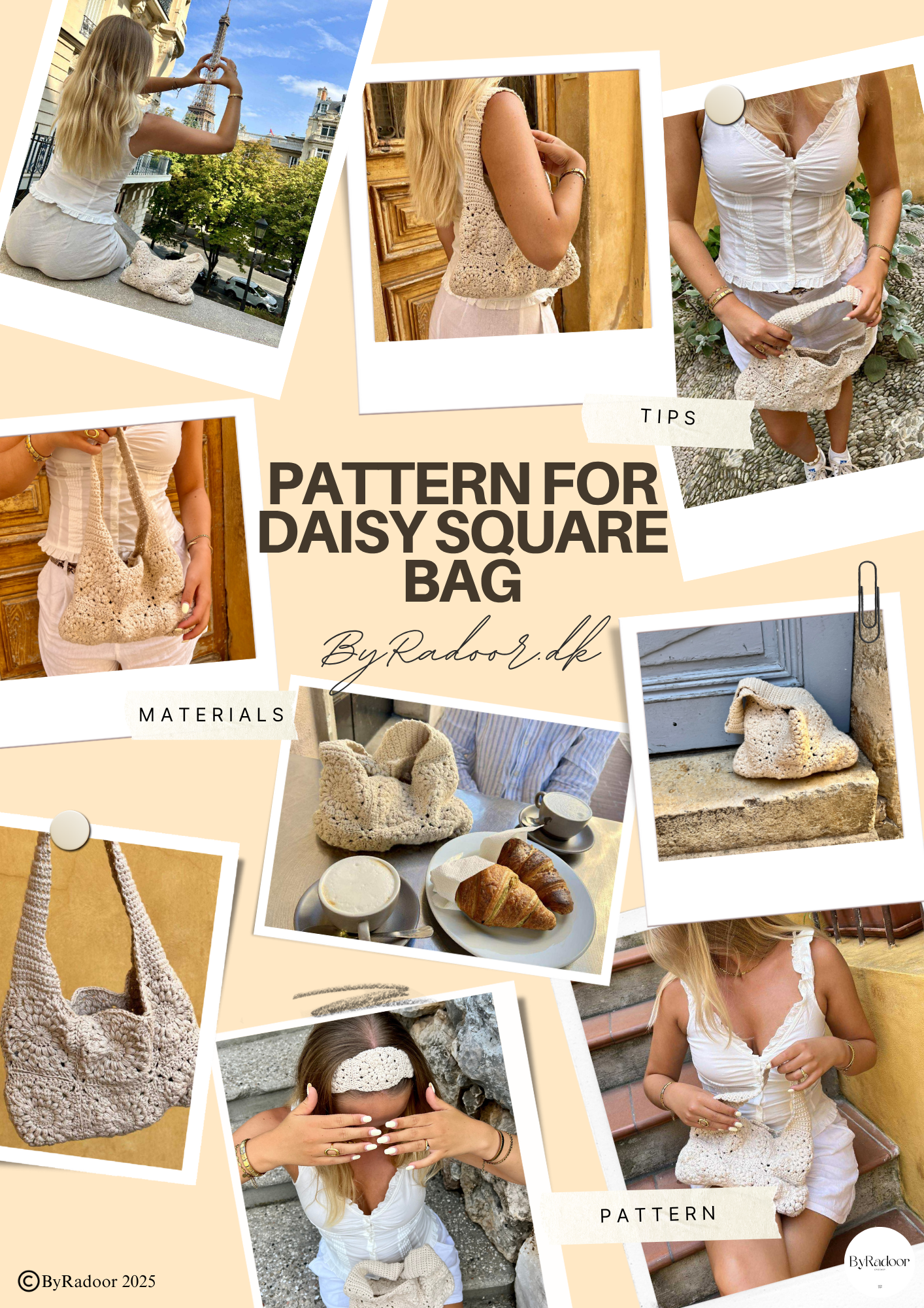 Daisy Square Bag Crochet Pattern - Image 1