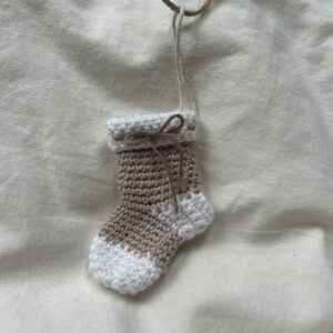 Christmas Stocking Ornament Crochet Pattern - Image 2