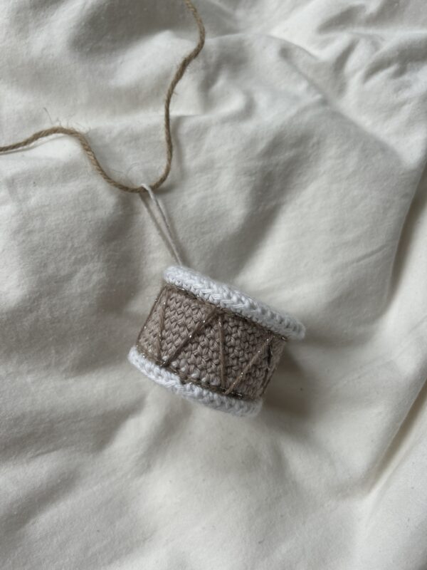 Drum Ornament Crochet Pattern