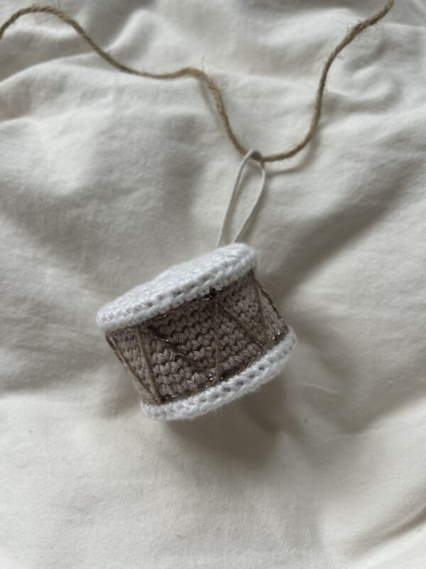 Drum Ornament Crochet Pattern