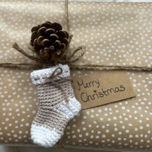 Christmas Stocking Ornament Crochet Pattern - Image 3