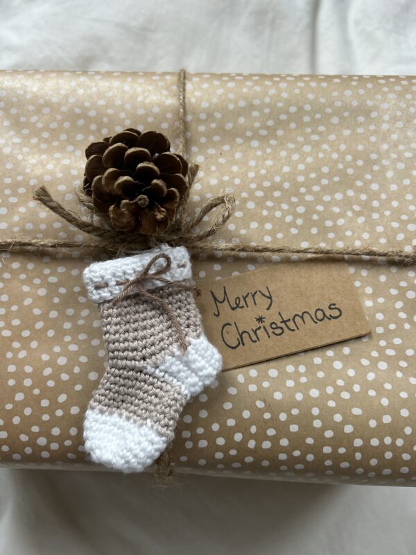 Christmas Stocking Ornament Crochet Pattern