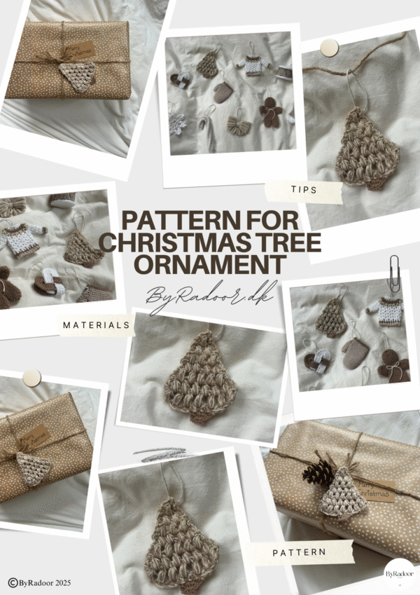 Christmas Tree Ornament Crochet Pattern
