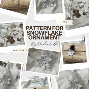 Snowflake Ornament Crochet Pattern